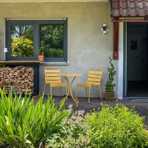 Eingangsbereich mit Sitzgruppe