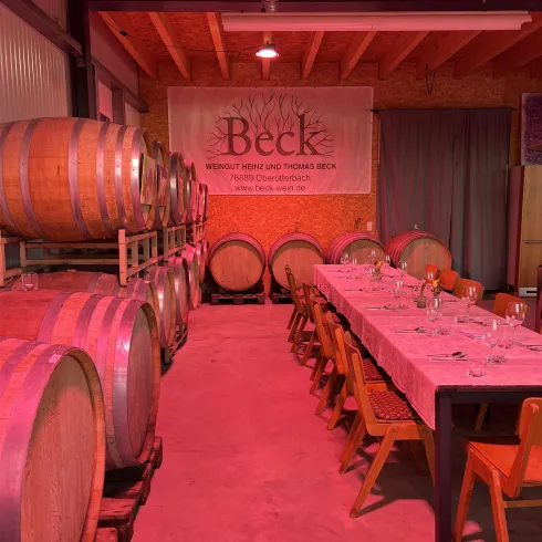 Weinkeller Weingut Beck PINK (© Weingut Beck)
