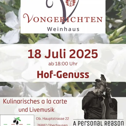 Hof-Genuss (© Vongerichten Weinhaus)