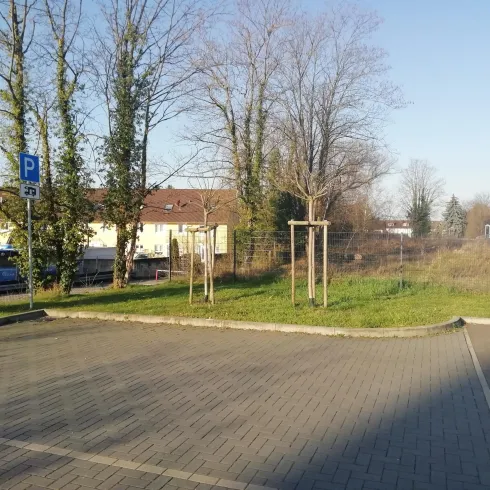 Wohnmoblistellplatz Bahnhof Kandel