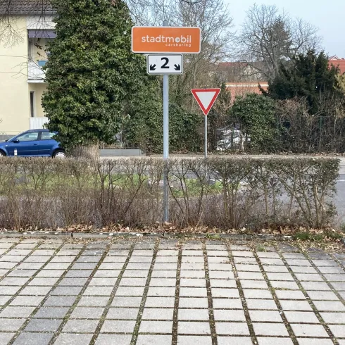 Parkplätze Stadtmobil am Bahnhof 1
