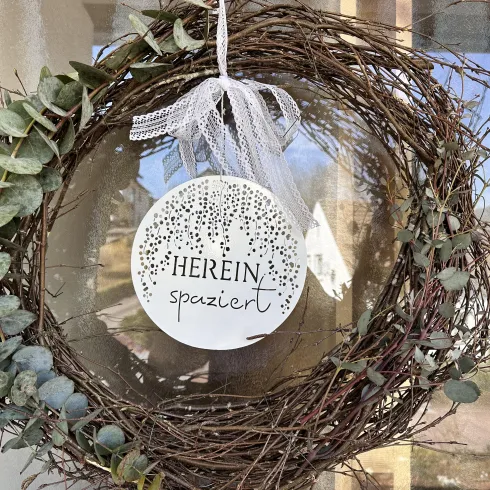 Willkommenslogo Ferienhaus Muskatellerhof