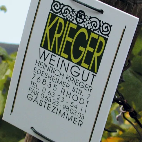 Weingut-Gästehaus Krieger- Krapp (© Weingut Krieger)