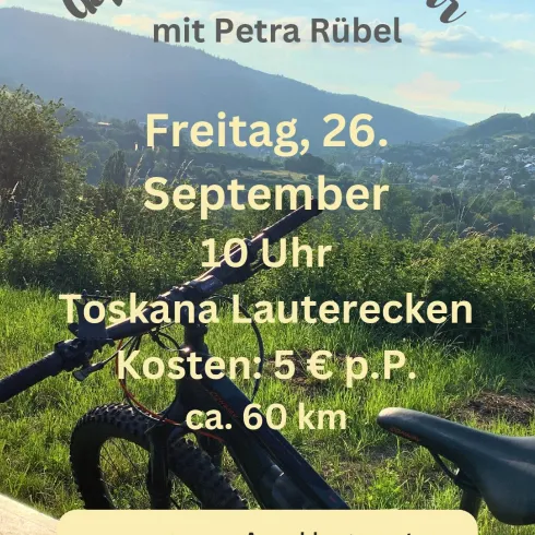 E-Bike Tour am 26.9 ab Toskana E-Bike Tour am 26.9 ab Toskana