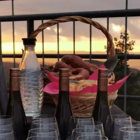 Sonnenuntergang (© Touristinformation Maikammer)