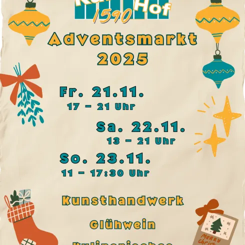 Adventsmarkt Kulturhof (© Kulturhof 1590) Adventsmarkt Kulturhof (© Kulturhof 1590)