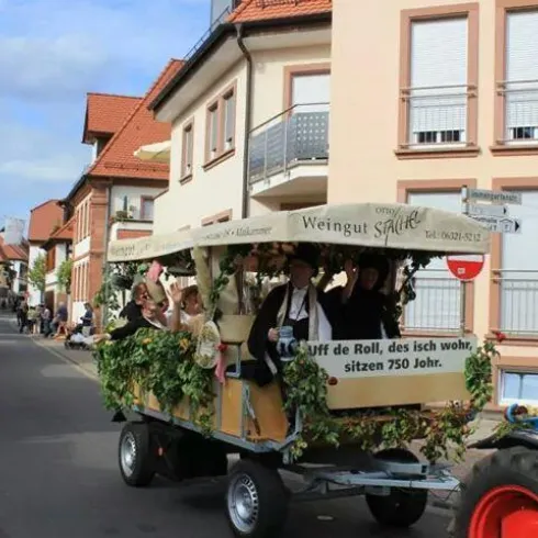 Planwagentour Weingut Stachel (© Büro für Tourismus Maikammer)
