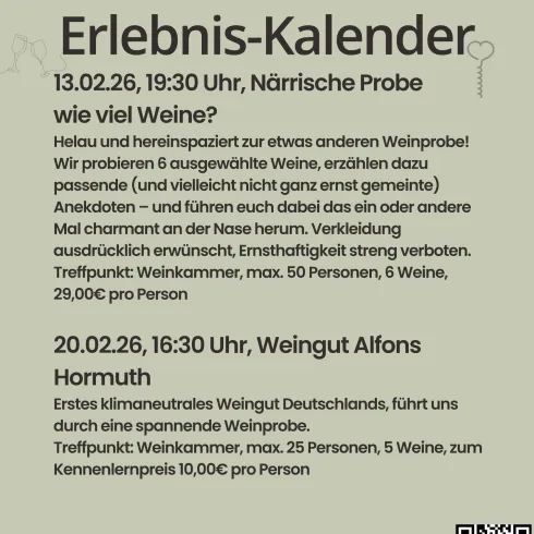 Vorankündigung (© Ortsvinothek Weinkammer)