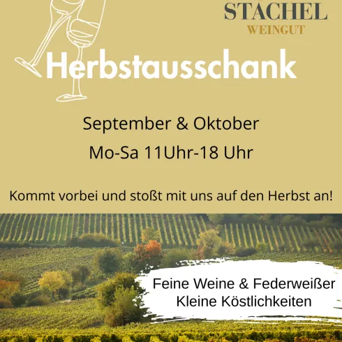 Plakat (© Weingut Erich Stachel)