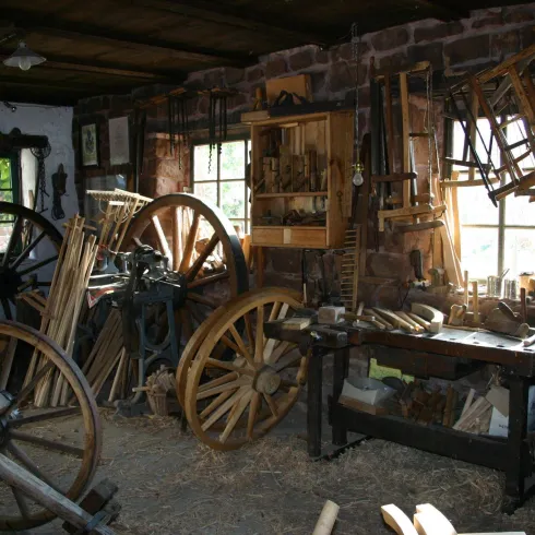 Museum "Alte Wagnerei" Clausen (© Archiv Tourist Information Gräfensteiner Land)