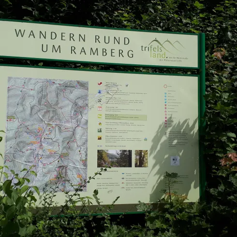 Wandertafel (© Verein SÜW Annweiler e.V.)