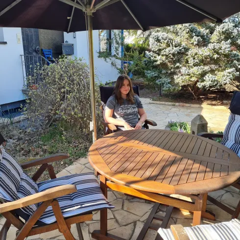 Sitzgruppe im Garten