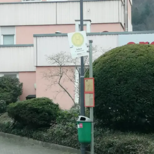 Bushaltestelle Siedlerstraße (© TKS GmbH)