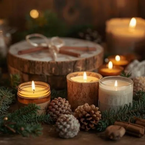 Weihnachtliche Kerzenwerkstatt