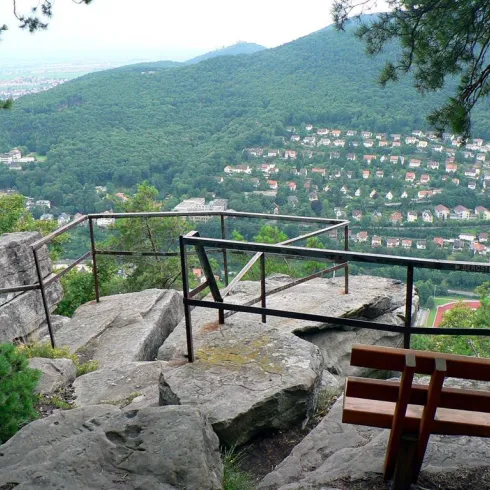 Blick vom Bergstein - Foto: K. Hünerfauth (© K. Hünerfauth)