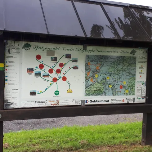 Wandertafel (© Verein SÜW Annweiler e.V.)