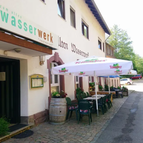 Restaurant Zum Alten Wasserwerk, Außenansicht