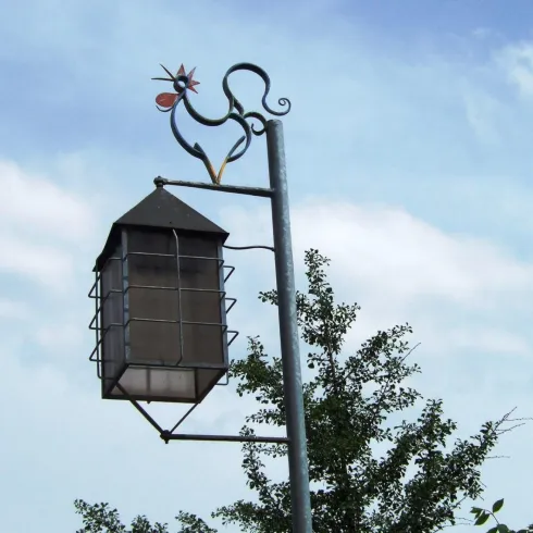 Lampe Haupstraße Hahn