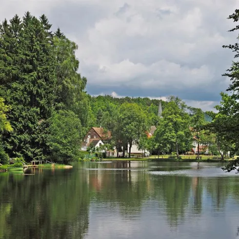 Sägmühlweiher_Ludwigswinkel (© Tourist-Info Dahner Felsenland)