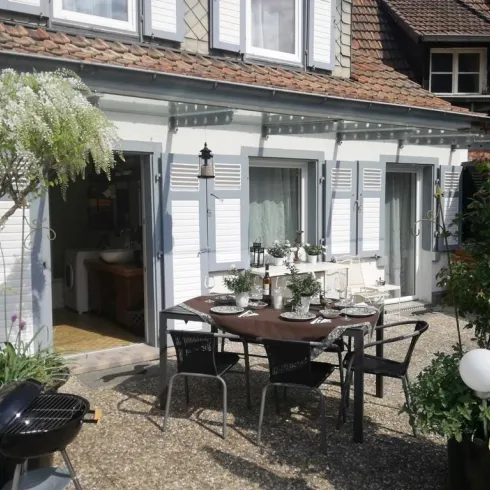 Terrasse (© Brigitte Röder)