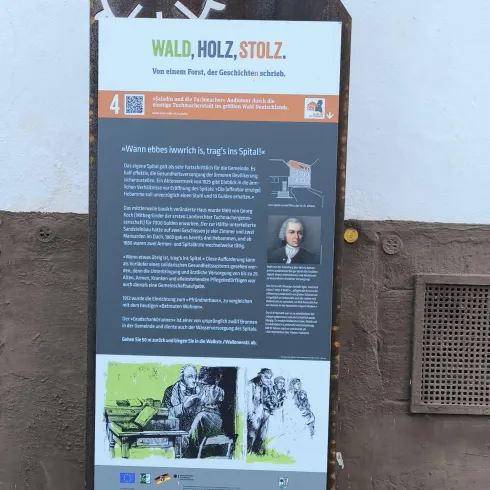 Saladin u. die Tuchmacher - Infotafel 4