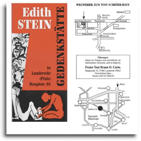 Edith Stein Ausstellung-Lambrecht Pfalz