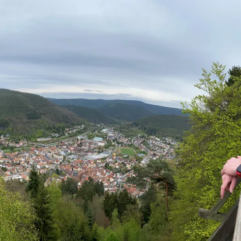 Aussicht Dicker Stein Turm