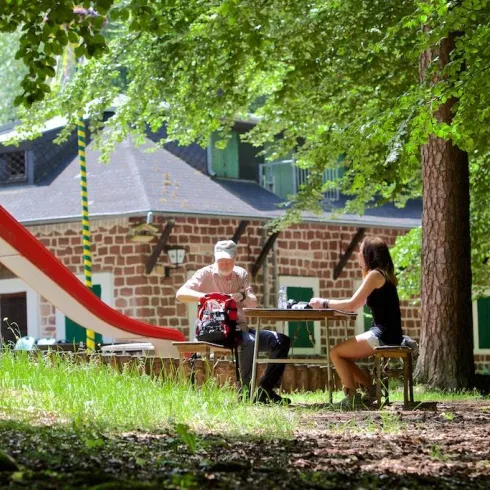 Rast an "Drei Buchen" (© www.gliglag.de)