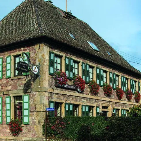 Am Dorfbrunnen, Hainfeld (© Herr Bamesberger, Verein SÜW Edenkoben)