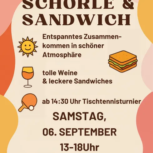 Schorle & Sandwich Schorle & Sandwich
