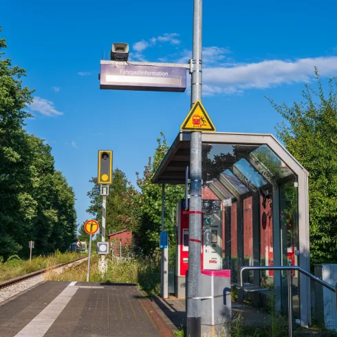 Bahnhof Barbelroth (© Tourismusverein SÜW Bad Bergzabern e.V.)