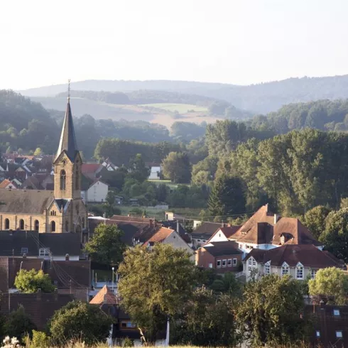 Protestantische Kirche in Olsbrücken (© Tourismusbüro Pfälzer Bergland)