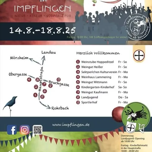 Weinfest Impflingen 2025 (© Ortsgemeinde Impflingen)