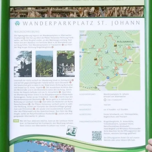 Wandertafel (© Verein SÜW Annweiler e.V.)