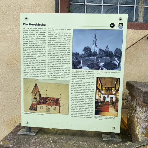 Die Bergkirche (© Verein SÜW Annweiler e.V.)