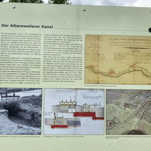 Der Albersweilerer Kanal (© Verein SÜW Annweiler e.V.)