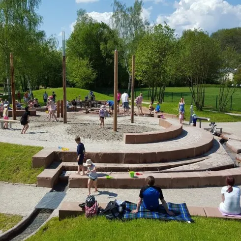 Wasserspielplatz Wasserspielplatz
