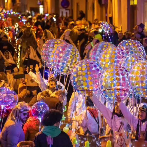 Nachtumzug in Merzalben - CC-BY Pfalz Touristik e.