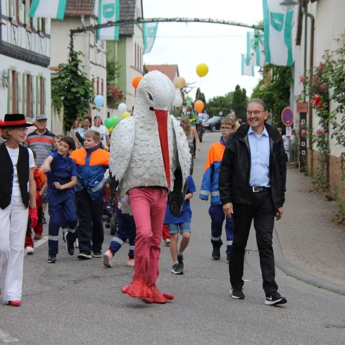 Storchenkerwe Umzug