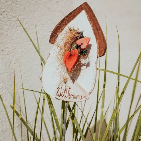 Willkommensschild (© Annika Hand)