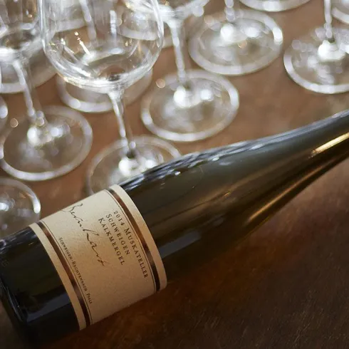 Weinflasche Bernhart (© Weingut Bernhart)