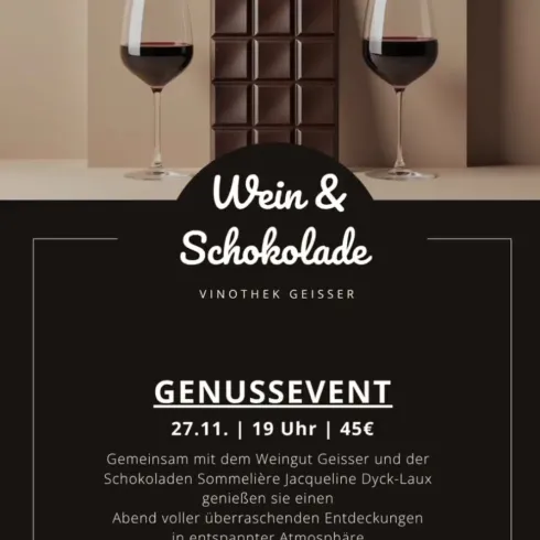 Wein & Schoklade