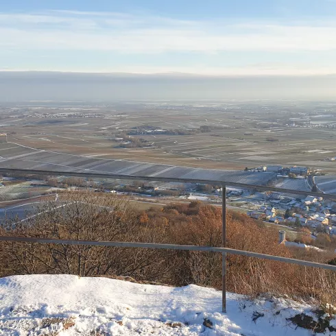 Aussicht im Winter (© Bildarchiv Landau-Land)