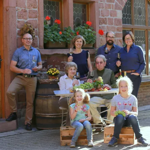 Weingut Knauff - Familie (© TI Wachenheim)