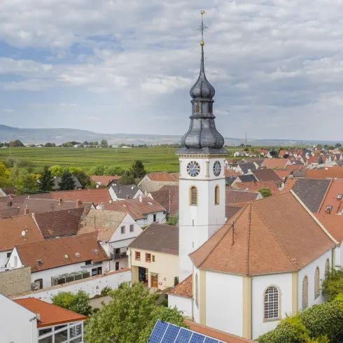 St. Martinskirche Luftbild (© Stobbe)