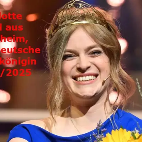 Deutsche Weinkönigin Charlotte Weihl aus Gönnheim