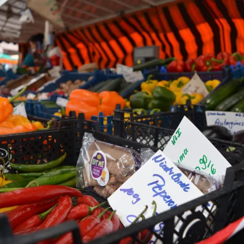 Wochenmarkt Gemüsestand (7)