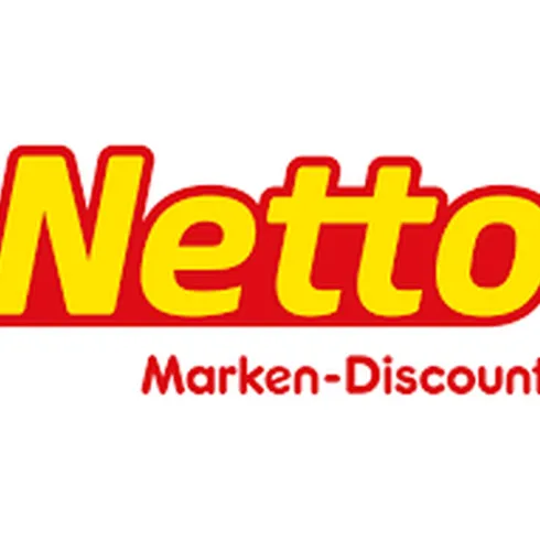 Das Logo des Netto Supermarkt.