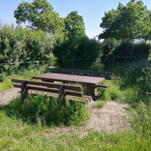 Rastplatz am Hahnenplatz (© M. Henninger)