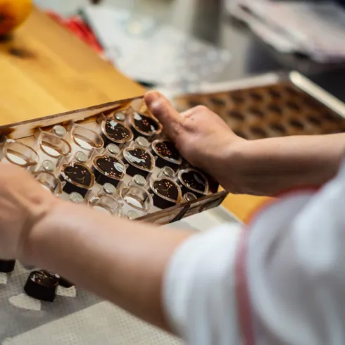 Valentinspralinen (© Susanne Bäcker-Valerius)